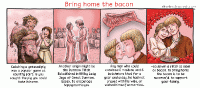 bring home the bacon