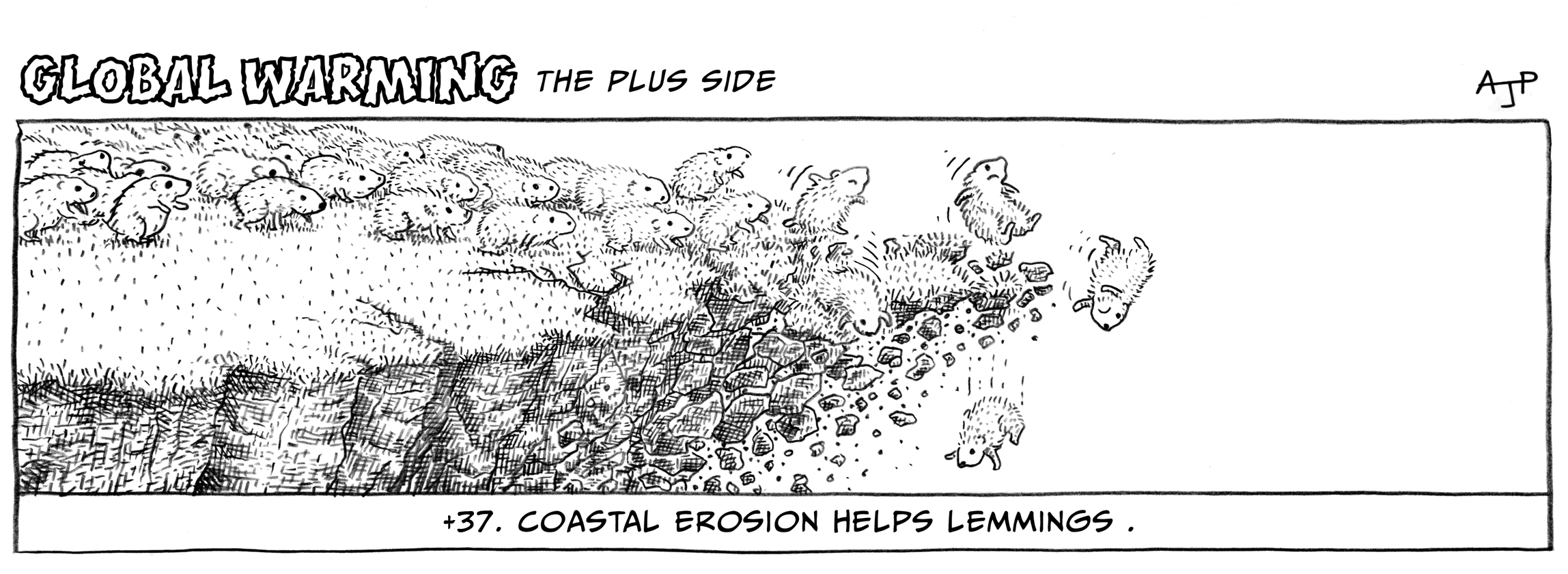 Coastal erosion helps