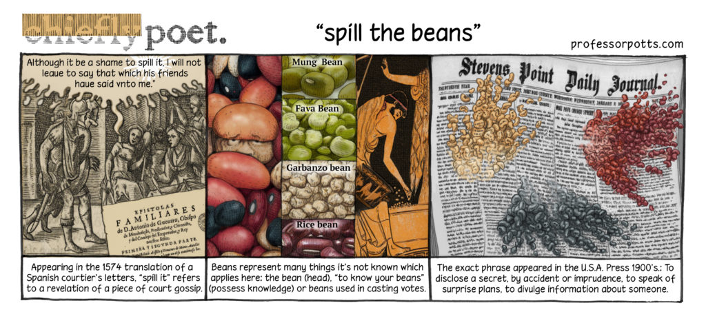 spill the beans